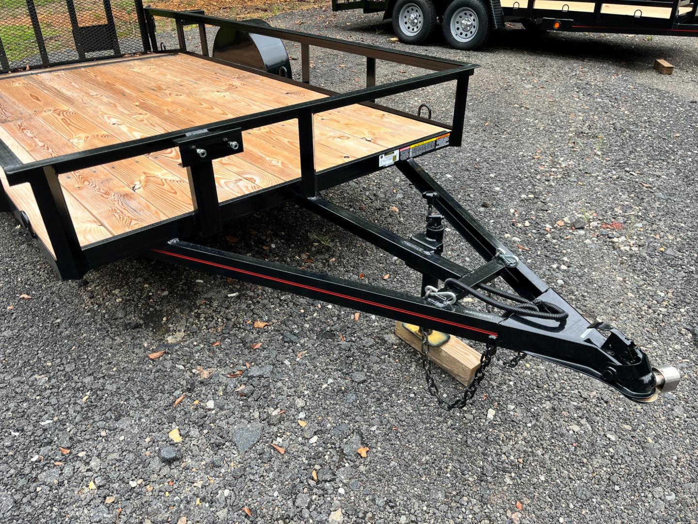 2024 Black Macon Custom Trailers 6ft X 12ft Utility , located at 1330 Rainey Rd., Macon, 31220, (478) 960-1044, 32.845638, -83.778687 - Photo#7